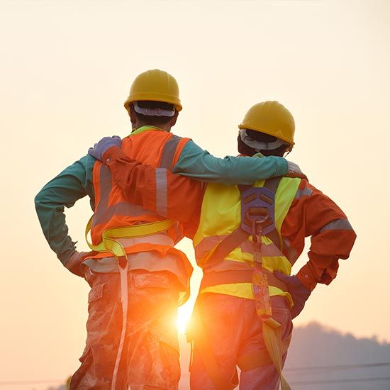 Construction workers